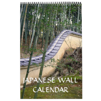 Calendrier Mural Murs japonais