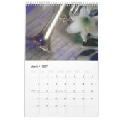 Calendrier Mural Musique (Mar 2027)