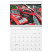 Calendrier Mural Mustang rouge (Jan 2027)