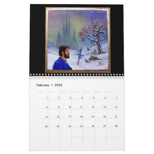 CALENDRIER MURAL MYSTIC ENIGMA 2016 (Feb 2026)