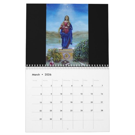 CALENDRIER MURAL MYSTIC ENIGMA 2016 (Mar 2026)