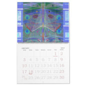 Calendrier Mural Nature Abstraite (Jan 2027)