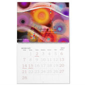 Calendrier Mural Nature Abstraite (Feb 2027)