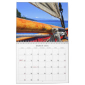 Calendrier Mural Navigation dans le nord-ouest Pacifique (Mar 2026)