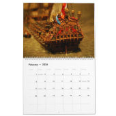 Calendrier Mural Navires (Feb 2026)