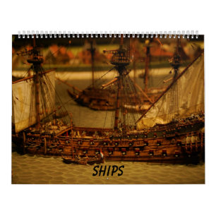 Calendrier Mural Navires
