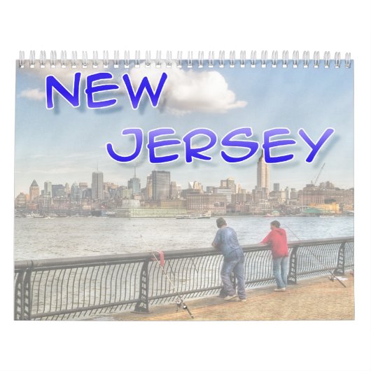 Calendrier Mural New Jersey (Protection)