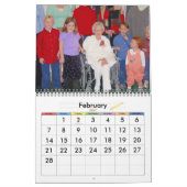 Calendrier Mural Noël Calender 2007 (Feb 2027)