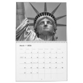 Calendrier Mural Noir blanc New York (Mar 2026)