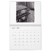 Calendrier Mural Noir et blanc, photographies par Sabri… (Mar 2026)