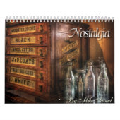 Calendrier Mural Nostalgie I - Antiquités (Protection)