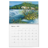 CALENDRIER MURAL NOTES ÉTRANGES DE LA TOSCANE 2015 (Feb 2027)