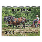 Calendrier Mural Notre Amish (Protection)