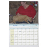 Calendrier Mural Notre chiot de mangue (Feb 2027)