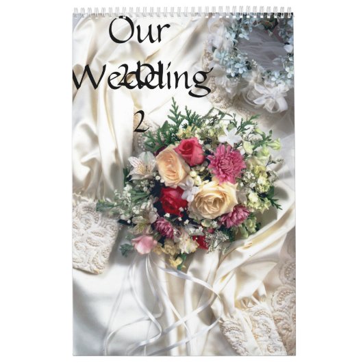 Calendrier Mural Notre mariage 2012 (Protection)