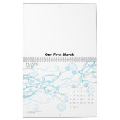 Calendrier Mural Notre première année (Mar 2026)
