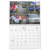 Calendrier Mural Nous évaluons des professeurs : Jefferson en grève (Mar 2027)