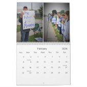 Calendrier Mural Nous évaluons des professeurs : Jefferson en grève (Feb 2026)