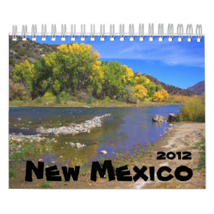 Calendrier Mural Nouveau-Mexique Paysage 2012
