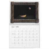 Calendrier Mural Nouvelle-Écosse dans les cadres en bois (Mar 2026)