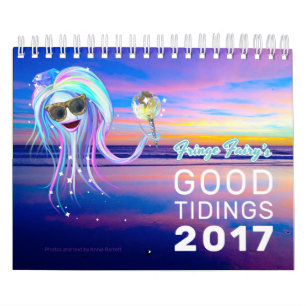 Calendrier Mural Nouvelles 2017 de la fée de frange les bonnes