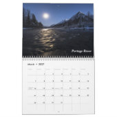 Calendrier Mural Nuits de l'Alaska (Mar 2027)