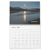 Calendrier Mural Nuits de l'Alaska (Jan 2027)