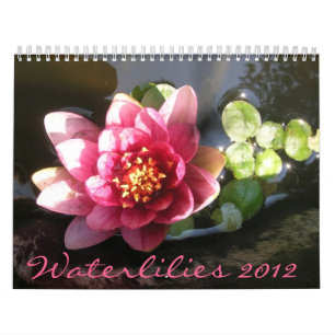 Calendrier Mural Nymphéas 2012, Double Page