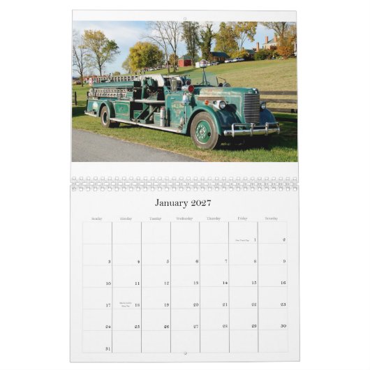 Calendrier Mural ODHFS 2009 - PIC simple par mois (Jan 2027)