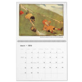 Calendrier Mural Oie de mère de Jessie Willcox Smith (Mar 2026)