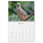 Calendrier Mural Oiseau Calaender 2013-2014 (Mar 2027)