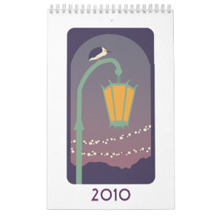 Calendrier Mural Oiseaux 2010