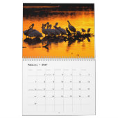 Calendrier Mural Oiseaux aquatiques (Feb 2027)