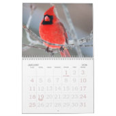 Calendrier Mural Oiseaux de l'hiver (Jan 2026)