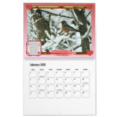 Calendrier Mural Oiseaux et eau (grands) (Feb 2026)