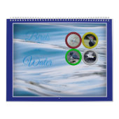 Calendrier Mural Oiseaux et eau (grands) (Protection)