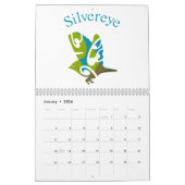 Calendrier Mural Oiseaux néo-zélandais (Jan 2026)