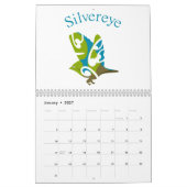 Calendrier Mural Oiseaux néo-zélandais (Jan 2027)