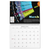 Calendrier mural orbital du Temps-Espace 2016 (Mar 2027)