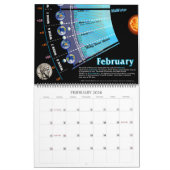 Calendrier mural orbital du Temps-Espace 2016 (Feb 2026)
