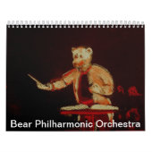 Calendrier Mural Orchestre philharmonique d'ours (Protection)