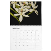 Calendrier Mural Orchidées par Orchidelique (Mar 2027)