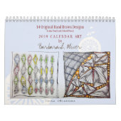 Calendrier mural original d'art (Protection)