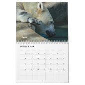 Calendrier Mural Ours blanc 2012 (Feb 2026)