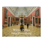 Calendrier Mural Palais d'hiver de 12 mois (Protection)