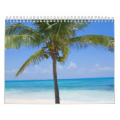 Calendrier Mural Palmier des Bahamas (Protection)