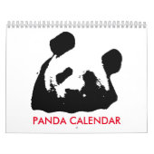 Calendrier Mural Panda (Protection)