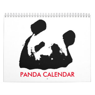 Calendrier Mural Panda