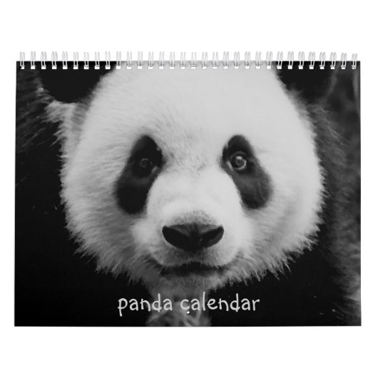 Calendrier Mural Panda (Protection)