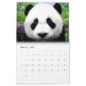 Calendrier Mural Panda (Feb 2027)
